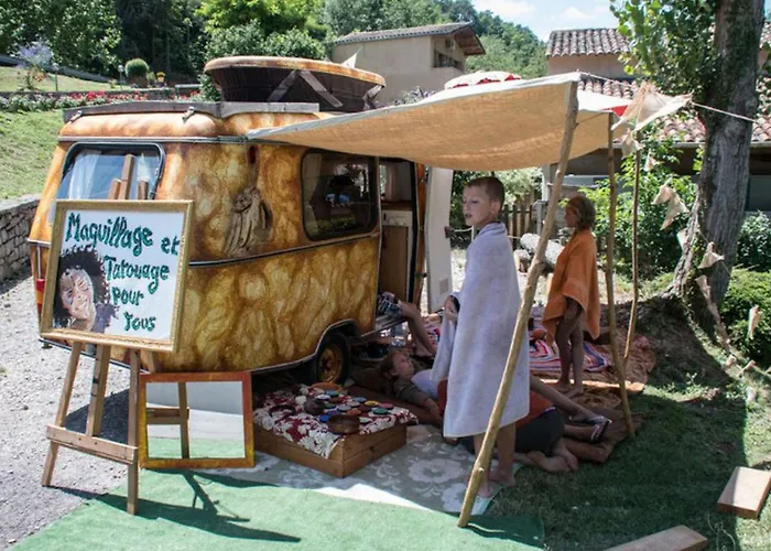 Mobil Familial - Terrasse Relaxante - Api-1-52-1681 Camping Peyreleau